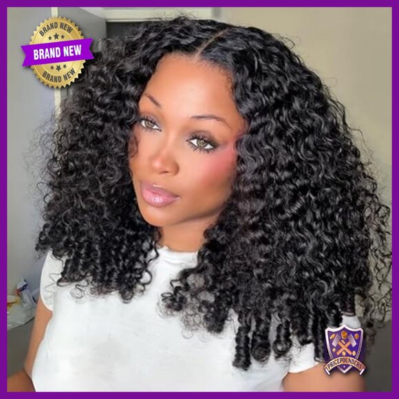 Human Hair Wig 20 Inch Glueless HD Lace Pre Cut Pre Plucked 180% Density